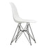 Cadeira Eames DSR em Plástico / Base Preta
